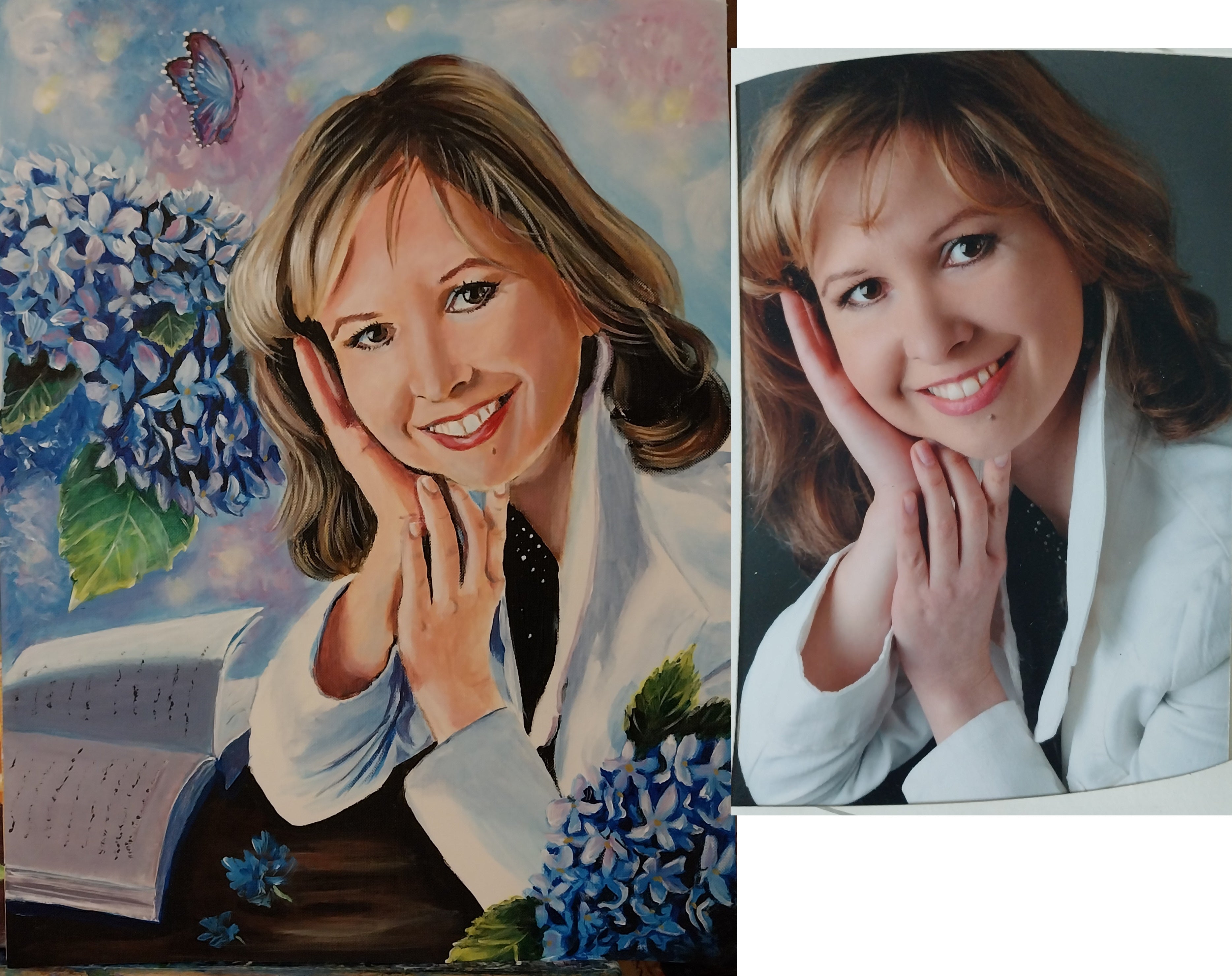 Porträt malen nach Ihren Foto