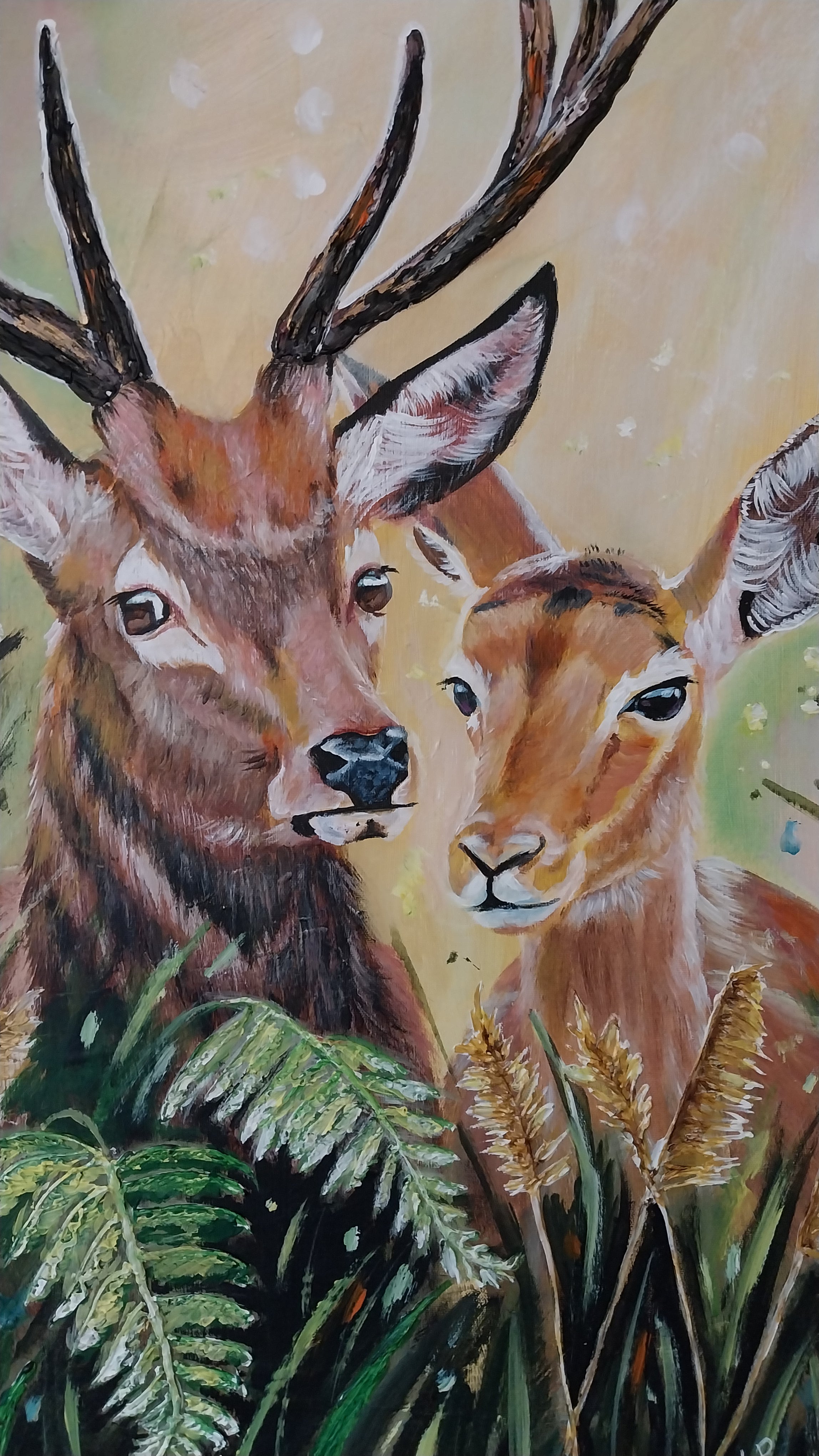 Eintracht in tiefen Forst